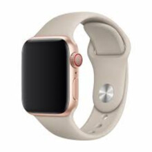 Devia kompatibel mit Apple Watch (44/45/49 mm) Armband Deluxe Sport – Steinbeige