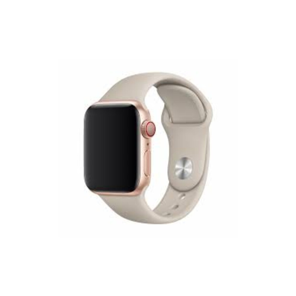 Devia Compatible With Apple Watchwith Apple Watch (44/45/49Mm) Bracelet Deluxe Sport - Stone Beige Cream 9482828385308