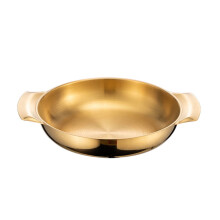 Pláta Dinnéir Cruach Dhosmálta 16cm le Láimhseáil Dhúbailte, Comhoiriúnach le Pitsa, Pióg, Ramen, Sneaiceanna - Pláta Freastail do