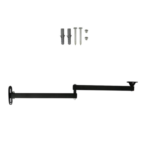Adjustable Projector Ceiling Mount with 360 Rotation Heavy Duty Metal Camera Stand 80 Arm