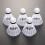 12 Pack Durable Plastic Badminton Shuttlecocks with Stable Flight for Indoor Outdoor Training 2