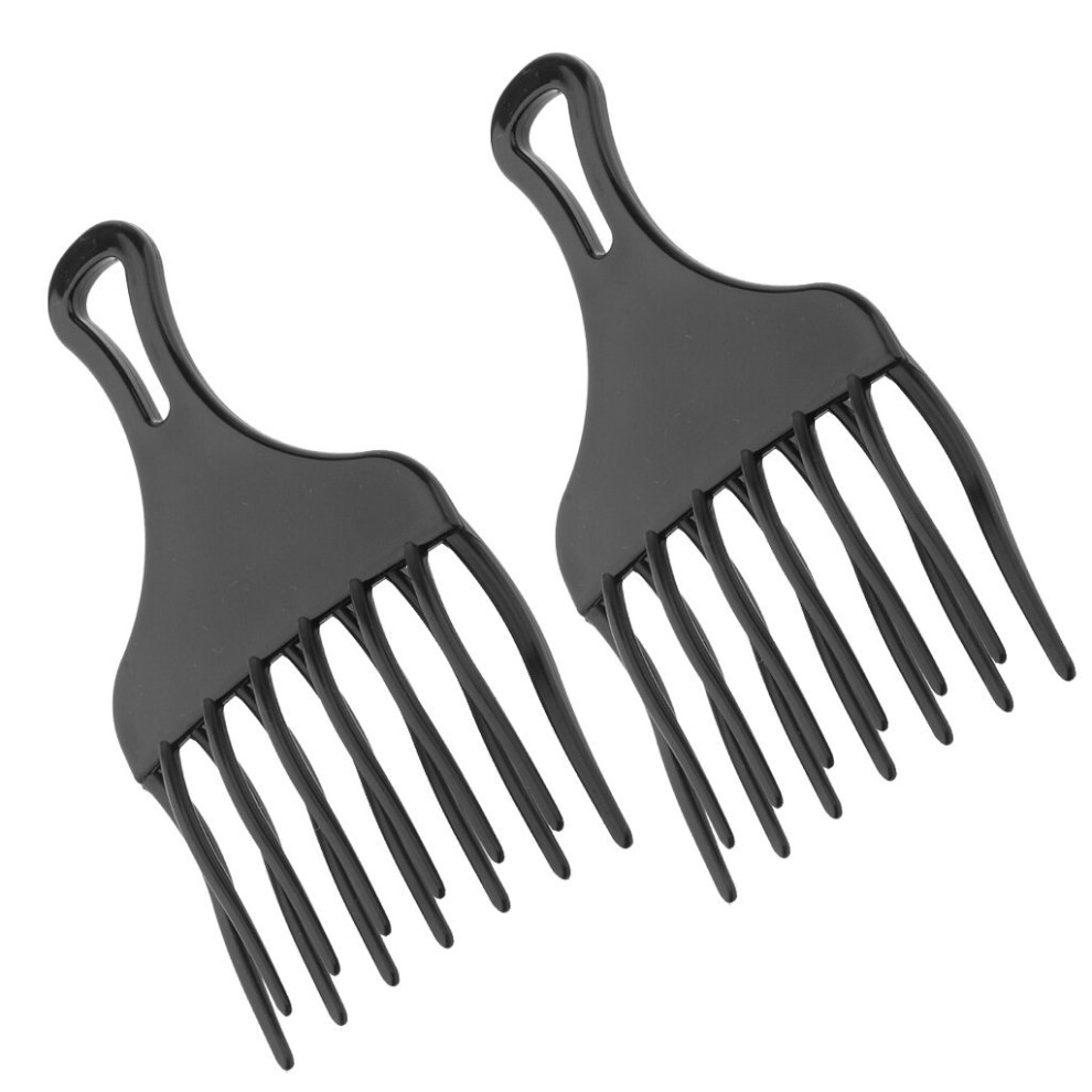 Wide Tooth Comb Set for Curly and Thick Hair, Gentle Knot Detangling, Hair Styling Tool