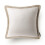 Phantoscope 20" x 20" Modern, Contemporary, Transitional White Texture Polyester Throw Pillow 5