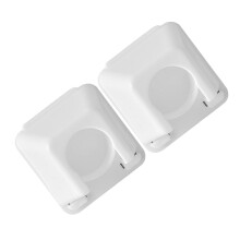 Rod Support Door Curtain 2 Pcs Bracket with Hat Plastic Heavy Duty Hook Curtains Rods Towel Holder Stand High Strength