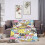 Hello Kitty Cartoon Throw Κουβέρτα με Κουβέρτα σε Στυλ Κρεβατιού, Διακόσμηση Δωματίου, 8