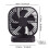 Magnetic USB Fan USB or Aa Battery Powered Desk Fan with 3 Speed Timing Function 1