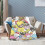 Hello Kitty Cartoon Throw Κουβέρτα με Κουβέρτα σε Στυλ Κρεβατιού, Διακόσμηση Δωματίου, 7
