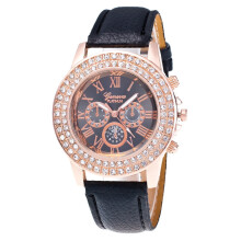 Kayannuo Back to School Clearance Watch Candy Color Male And Female Strap Wrist Watch BK