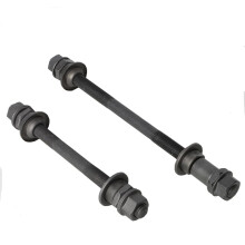 Bicycle Axle Kit 140mm Front 190mm Rear Strength Iron for MTB Road Bike Easy Installation
