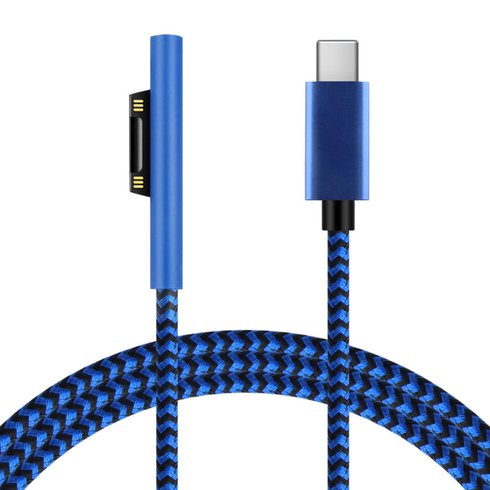 Usb-C Power Supply 15V 3A Pd Fast Charger Adapter Cable Compatible With Microsoft Surface Pro 3 4 5 6 7 9482828389382