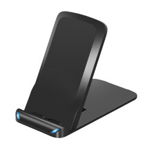 15W trådløs hurtigoplader, hurtigopladningsbeslag, 2-i-1-oplader, stander, dockingstation til standardmodeller, telefonholder
