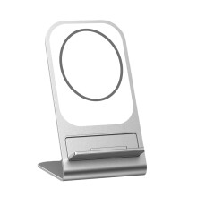Kiplyki Trådløs Opladningsstation Trådløs Oplader Til Smartphones 15W Magnetisk Trådløs Opladerstander