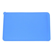 Alfombrilla para comederos de gatos y perros, impermeable, antideslizante, de silicona L0R0