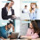 Cuffie USB con microfono per laptop e PC, cuffie cablate on-ear per ufficio, call center e webinar, leggere. 8