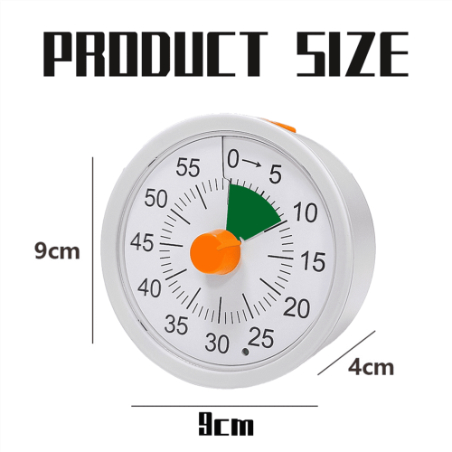 60 Minute Visual for Kids, Visual Countdown for Classroom Office Kitchen with Silent Operation B 1