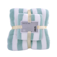 Uitverkoop badkameraccessoires van Tahtuvzn! Set absorberende badhanddoeken van koraalfluweel, zacht en comfortabel voor volwassenen, voor gezicht en