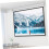 Projector Screen Wall and Ceiling Mount Bracket, Adjustable Heavy Duty White Steel with Hardware 2