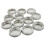 12er-Set Standard-Einmachglasringe und -deckel, 70 mm 1