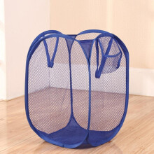 Mesh Pop-Up Laundry Hamper, Collapsible Basket with Reinforced Handles, Foldable for Room, Dorm or Travel
