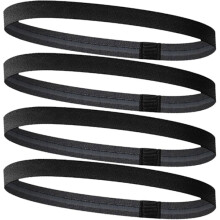 Sports Headband, 4-Pack Elastic Hair Bands, Non-Slip Sports Headband, Mini Sweatband, for Yoga, Football, Tennis, Unisex Youth