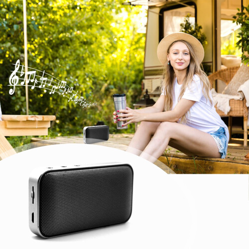 VALSEEL Μικρά Φορητά Ασύρματα Ηχεία Bluetooth, Εξωτερικά Μίνι Ηχεία για το Σπίτι, την 1