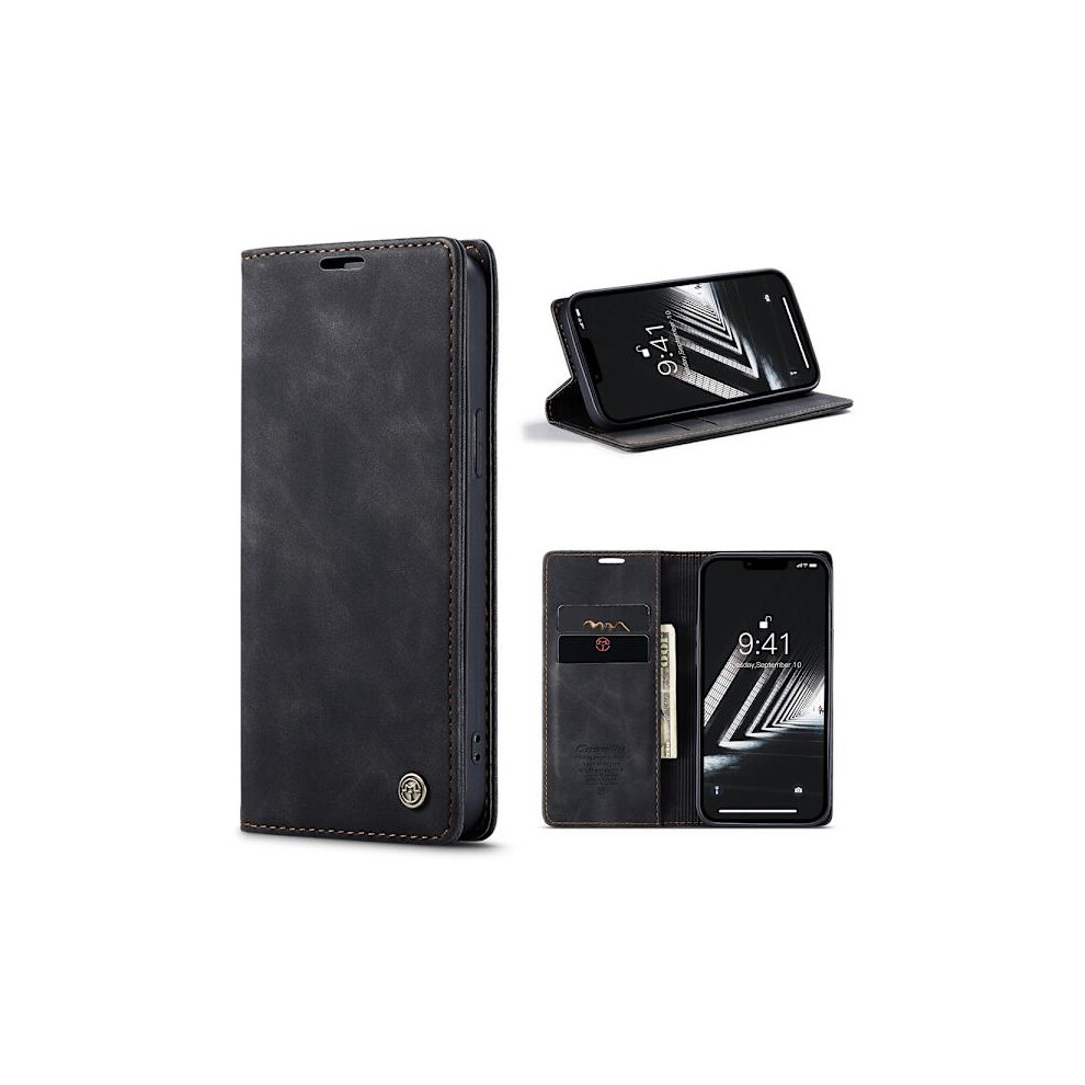 Caseme Slim Wallet Case Compatible With Iphone 15 Black 9175034988356