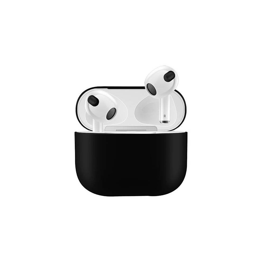 Silicone Shell Compatible With Apple Compatible With Airpods 3 Black 9175034987847