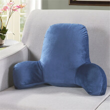 Black of Friday Deals kkbbma Prime Day Deals Corduroy Backrest Pillow for Kids, Plush Big Backrest Reading Lumbar Support Chair Cushion with Arms