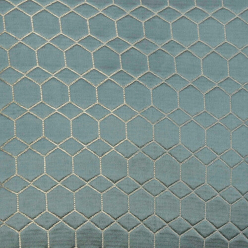 Μπλε Καλύμματα Μαξιλαριών Jacquard Γεωμετρικά 14"x14", Καλύμματα Μαξιλαριών 35x35cm για 1