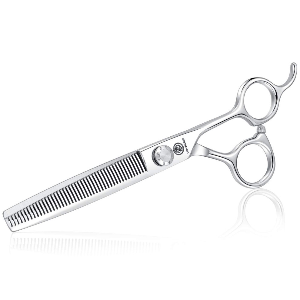 6.5 Inch Hair Thinning Scissors 45 Teeth Japanese 440C Professional Barber Shears for Salon Layering