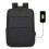 Wasserdichter schwarzer Rucksack/Computertasche 6