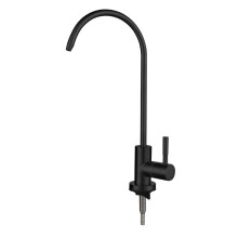 Stainless Steel Water Purifier Faucet 360 Rotary Dual Tap for Direct Drinking Rose Gold or Black