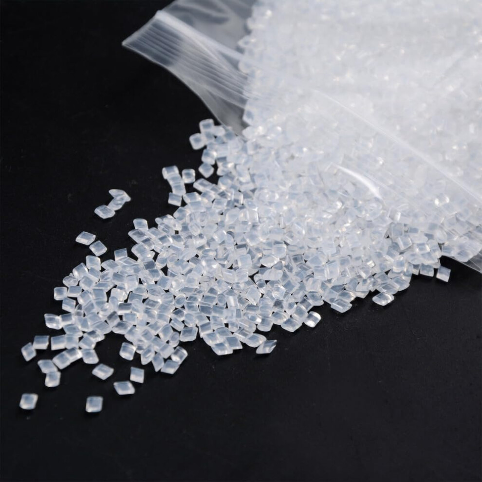 Unisex Italian Transparent Fusion Keratin Glue Tips Pellets Granules Beads 50G For Wigs Nails And Itip Hair Extensions