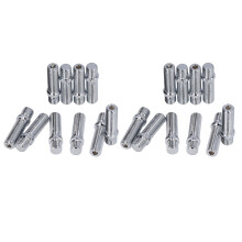 Cheville de conversion pour roue, longueur 50 mm, M12x1,25 Ă M12x1,5, adaptateur pour Mercedes-Benz