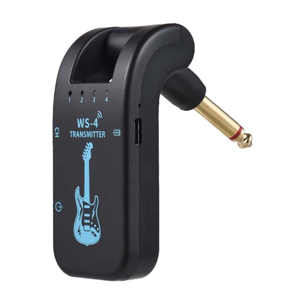Rechargeable Wireless Guitar System, 10H Battery, 48K/16Bit Real Transmission, Plug & Play, Compatible With Kavolet 2.4G 9482726634416