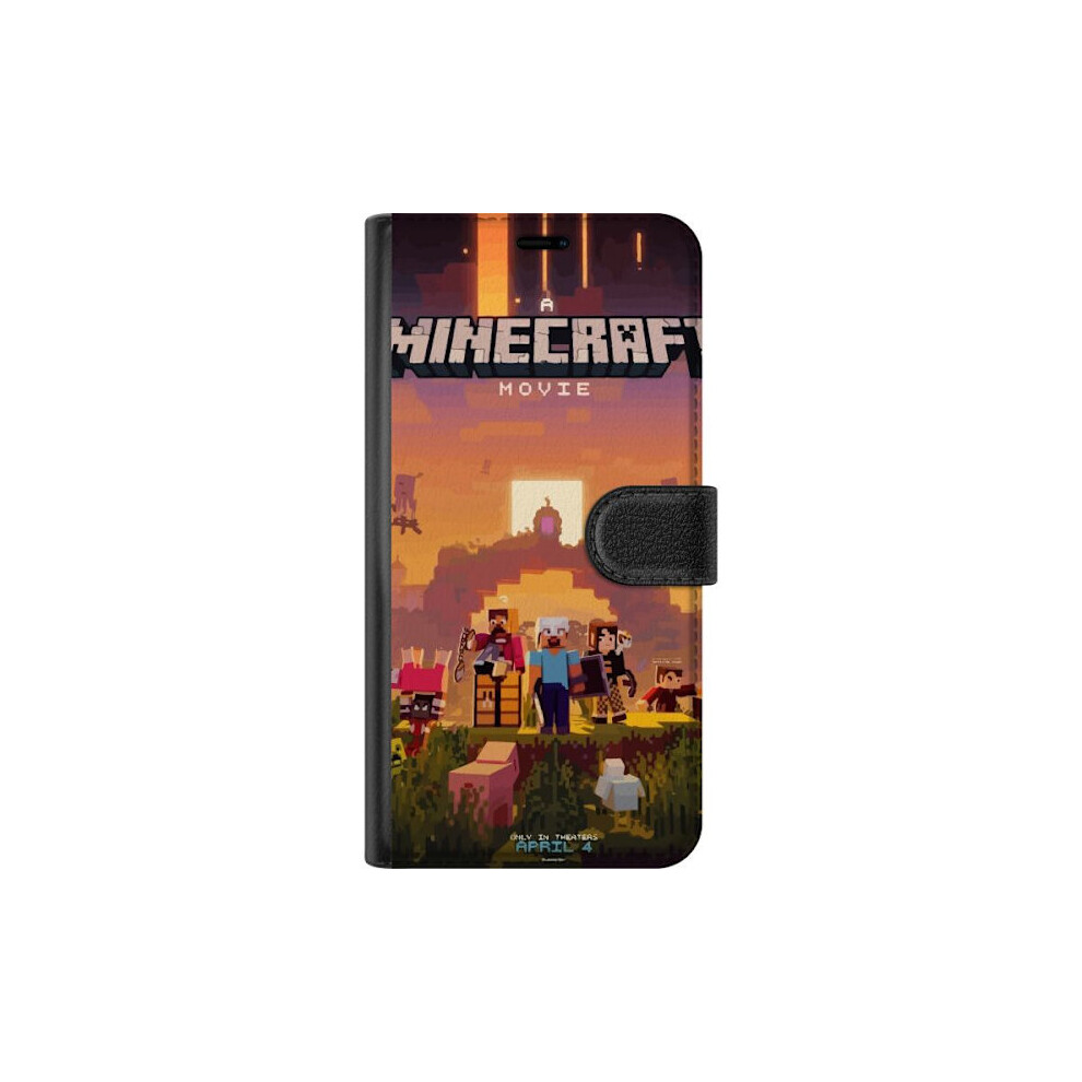 Compatible With Xiaomi Redmi 14C Wallet Case Minecraft Pixel Game Building Blocks 9482726635437