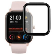 Compatible with Amazfit GTS FullFrame 3D Tempered Glass 0.26mm 9H Transparent
