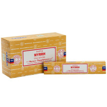 Satya Myrrh Incense Sticks (Pack of 120) One Size Multicolored Multicoloured One Size