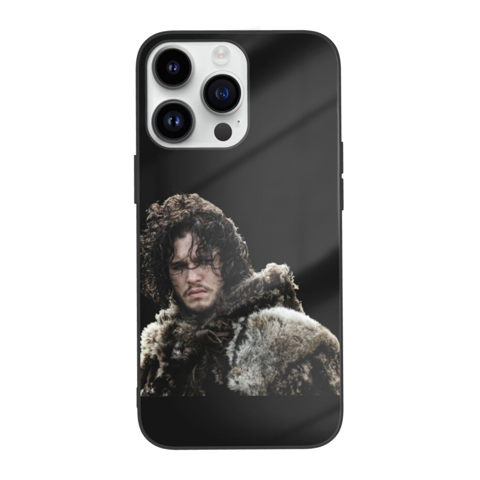 Compatible With Apple Compatible With Iphone 14Pro Case 14Promax Printed Glass Case Jon Snow Kit Harington Game Thrones 9175034994296