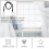 2 τεμάχια σχοινί δεσίματος κουρτινών χειροποίητο δεσίματος μινιμαλιστική 2