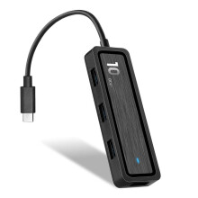 Cuibheoir 10Gbps Cineál C go USB3.2 Tarchur Tapa Inaistrithe Mol In-athúsáidte 6in1 Tiontaire Léachta Cur i Láthair