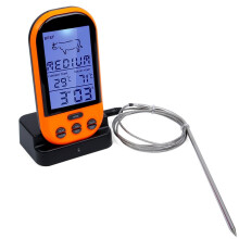Kiplyki Großhandel Drahtloses digitales Lebensmittelthermometer mit Sonde für Grill, Backofen und BBQ