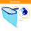 2pcs Pool Leaf Skimmer Surface Net Plastic Handle Swimming Pool Spa w/Magnet 3