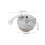 Alloy Elektrische Scooter Front Drum Brake Hub Cover 3