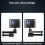 Foldable Projector Wall Mount Universal Adjustable Ceiling Wall Projector Mount Stand Projectors Bracket Support 6