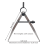 2pcs 6 Inch Adjustable Lockable Steel Divider Wing Leather Compass 6