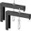 6 Inch Projector Screen Holder L Clamp for Wall or Ceiling Mounting Brackets 3