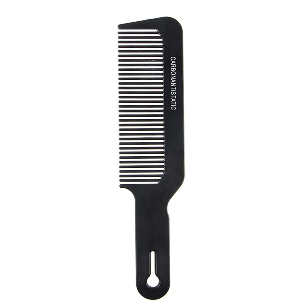 Unisex Black Hair Cutting Comb Professional Salon Comb With Precision Sectioning And Scalpsafe Teeth
