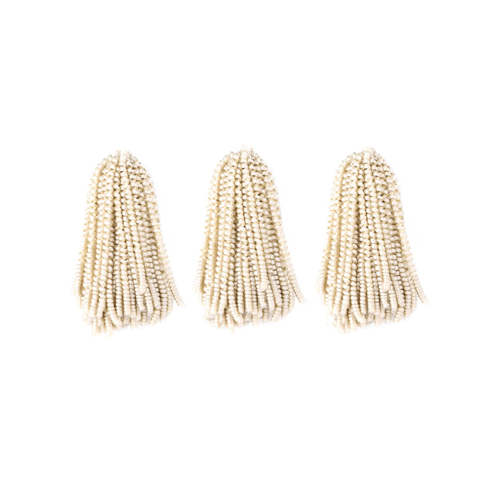 Unisex Spring Twist Crochet Hair 8 Inch Pack Of 3 Blonde Braiding Extensions 613 Ombre Synthetic