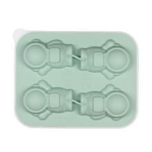 Molde de silicona para cubitos de hielo Hariumiu, con forma de perro astronauta, apto para uso alimentario, ideal para cócteles de whisky y